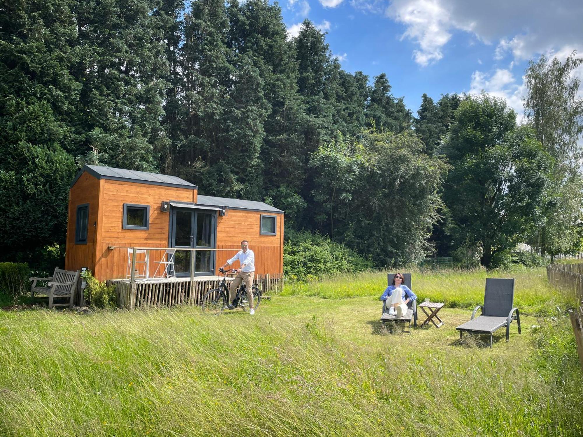 Hotel Joly Tiny House Overijse Exteriér fotografie